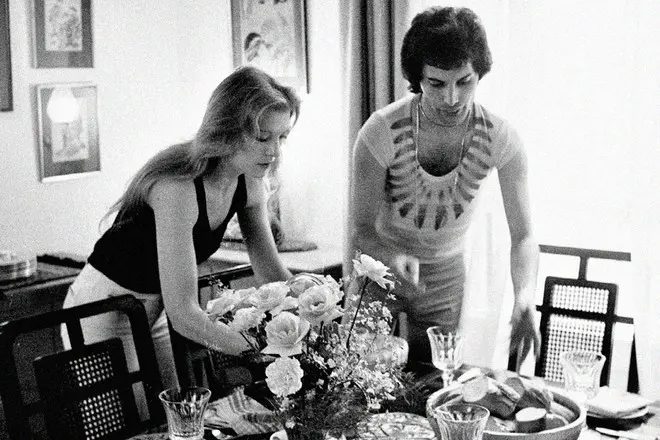 Mary Austin og Freddie Mercury