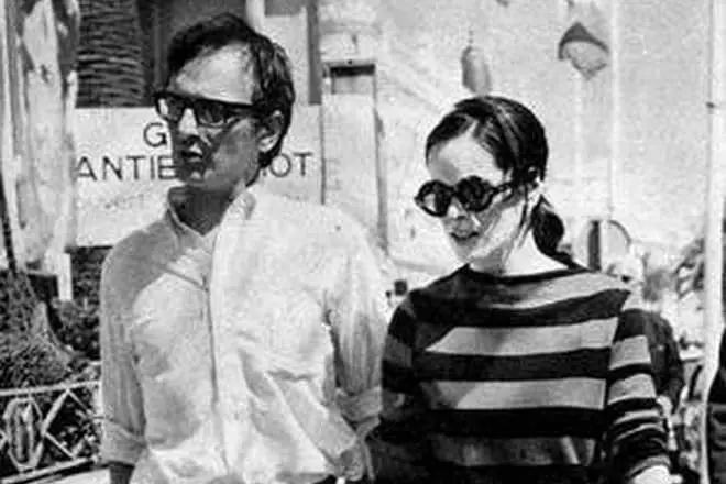 Geraldine Chaplin and Carlos Saura