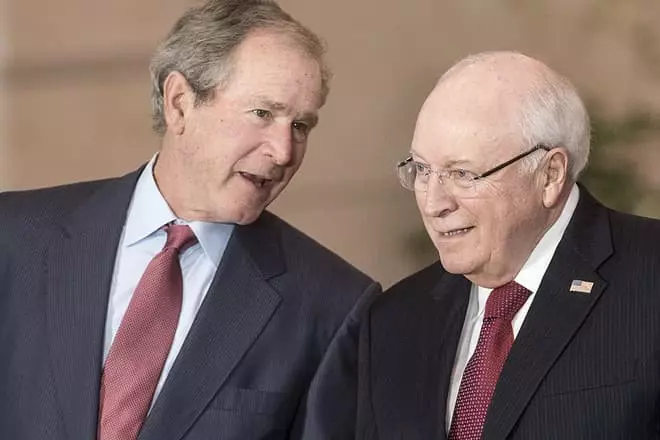 George Bush Jr. en Dick Cheney