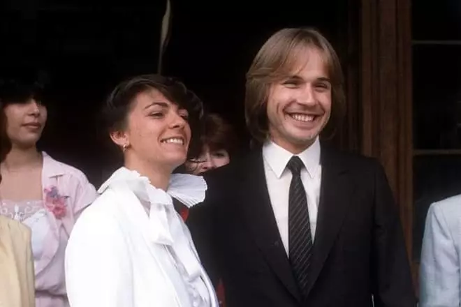 Richard Claiderman og hans andre kone Christine