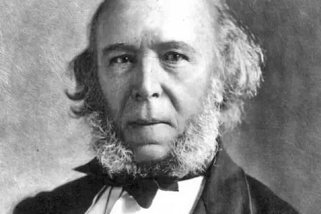Portret van Herbert Spencer