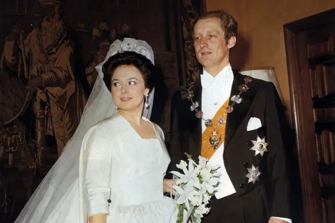 Maria Romanova en haar man Prince Franz Wilhelm Pruise