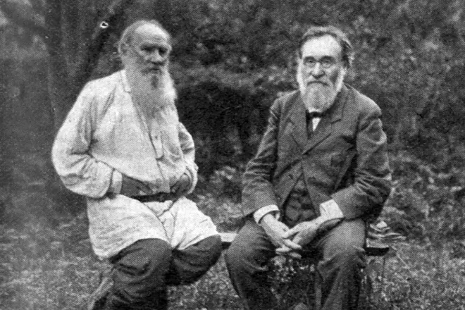 Leijona Tolstoy ja Ilya Mistrelov