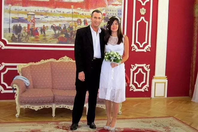 Mikhail Vladimirov dhe gruaja e tij Anastasia