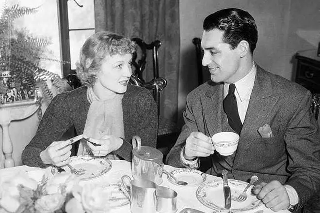 Virginia Cherill dhe Cary Granti