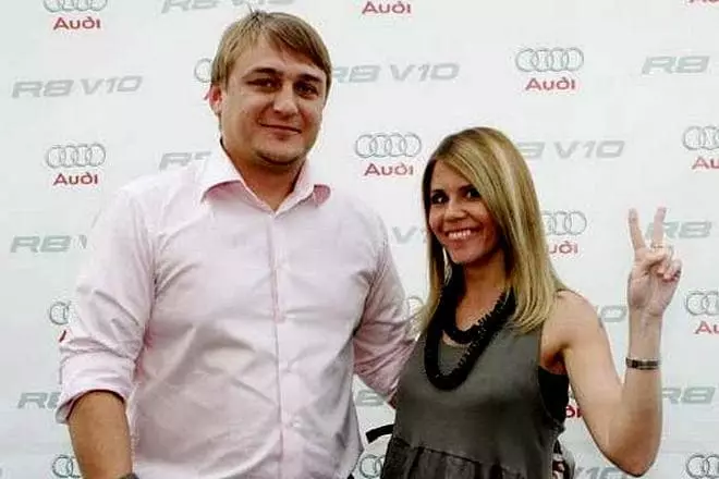 Anastasia Makarevich en haar man Eugene