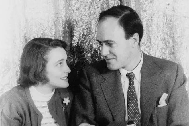 Roald Dal dhe gruaja e tij Patricia Neil
