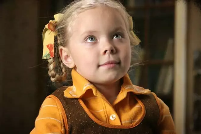 Anastasia Dobrynina gyermekkorban