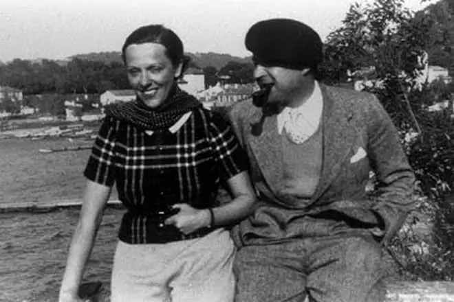 Georges Siemeon i la seva primera esposa Regina Ranshon