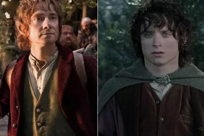 Frodo e Bilbo Baggins