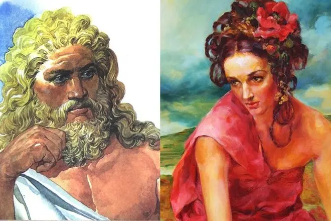 Zeus e Demetra.