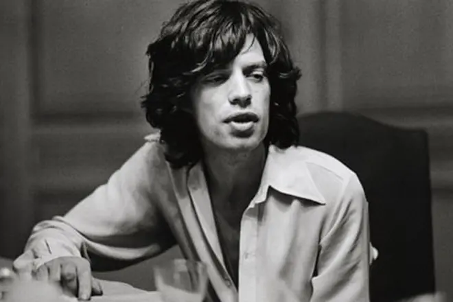 Vocalist Mick Jagger.