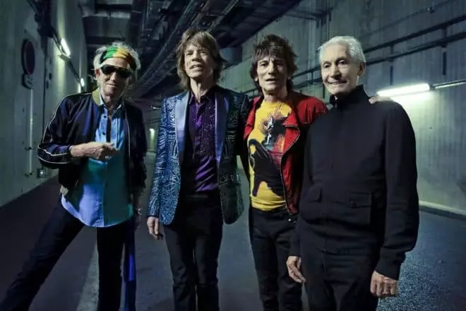 O Grupo de Rolling Stones em 2018