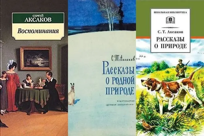 Sergey Aksakovun kitabları