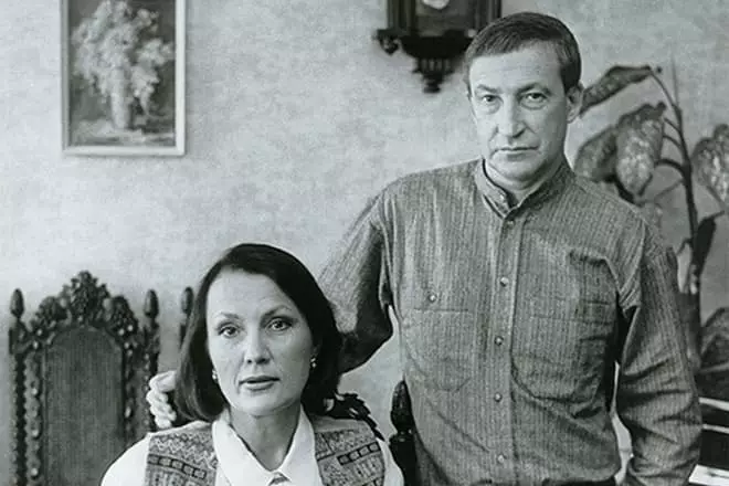 Semyon Altov மற்றும் அவரது மனைவி Larisa.