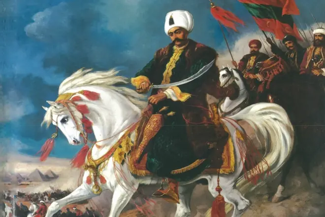 Selim I on Horse