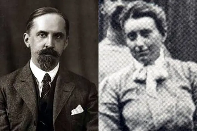 Ivan Bilibin és az első felesége Maria Chembers