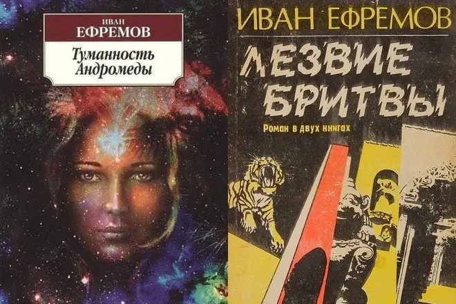 Llibres d'Ivan Efremova "Timbal Andromeda" i "Razor Blade"