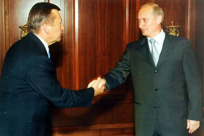 Victor Zubkov en Vladimir Poetin