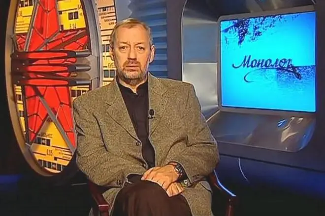 Mikhail Mishin on television