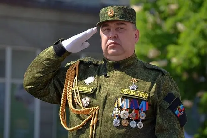 Igor Plotnitsky muri Uniform ya gisirikare