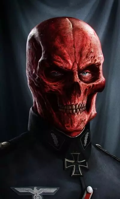 Red Skull - символдордун өмүр баяны, жөндөмдүү актер, сүрөт