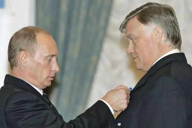 Vladimir Putin agus Vladimir Yakunin