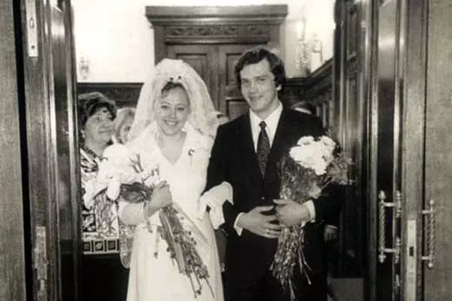 Natalia Harochorina i prvi suprug Viktor Koreshkov