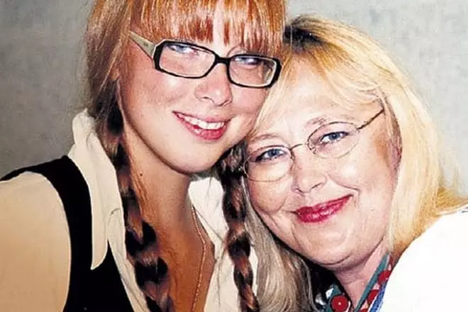 Natalia Horochorina in njena hčerka Anna