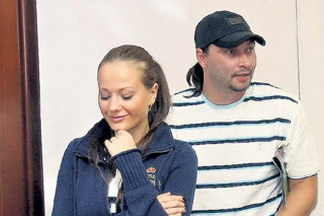 Sergey Ovchinnikov i la seva esposa Anna