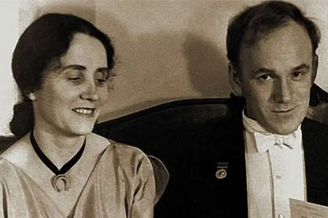 Svyatoslav Richter和他的妻子Nina Dorlyak