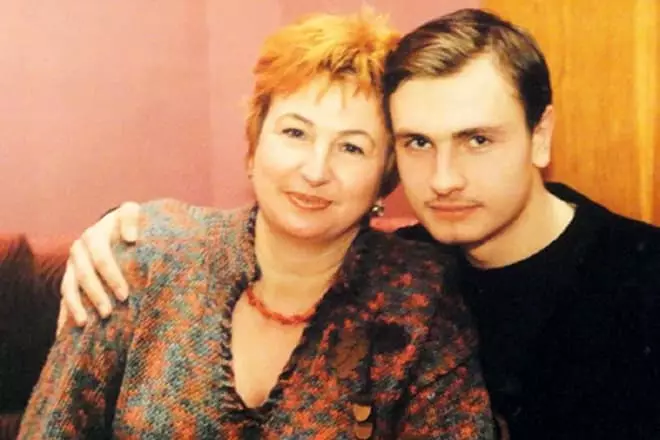 Galina Kopshina with Son Anton