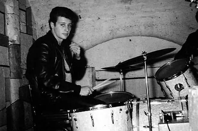Drummer Pete Best.