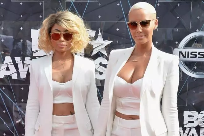 Amber Rose and Black Chain