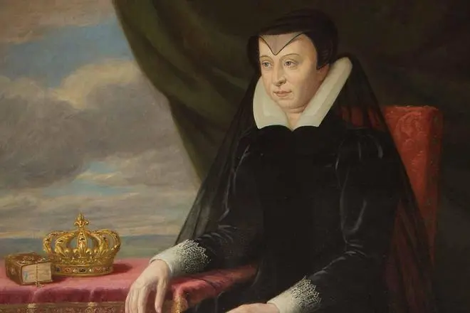 Ekaterina Medici gyász ruhában