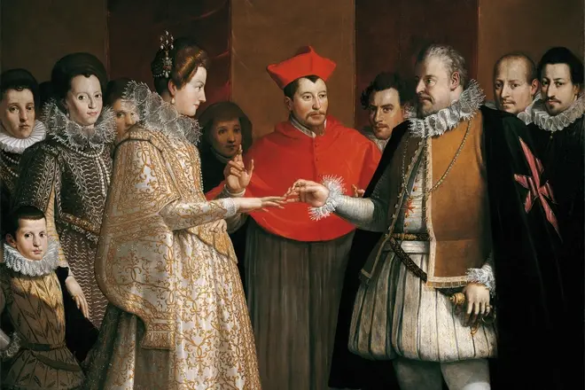 Matrimonio Ekaterina Medici e Heinrich II