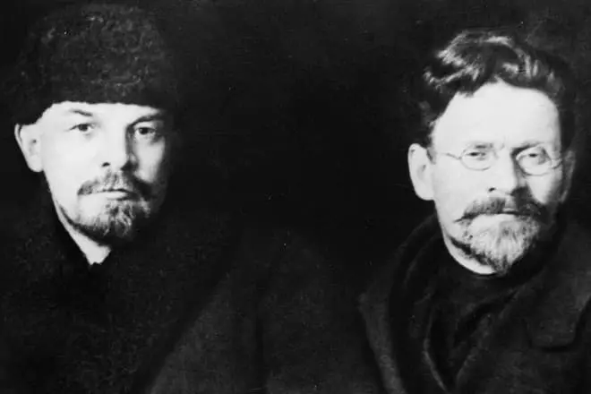 Vladimir Lenin en Mikhail Kalinin