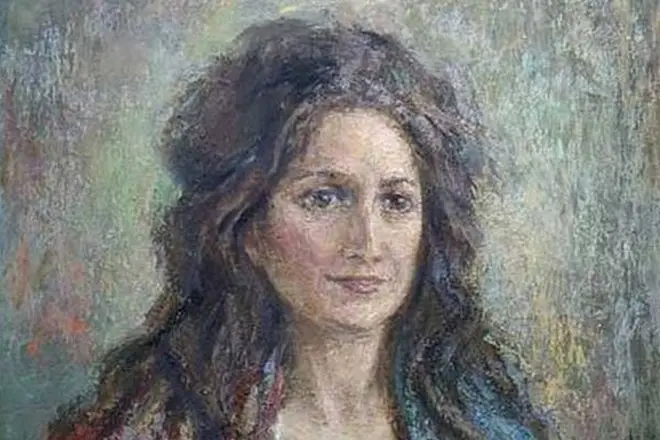 Portráid Nua-Aimseartha de Banphrionsa Tarakanova
