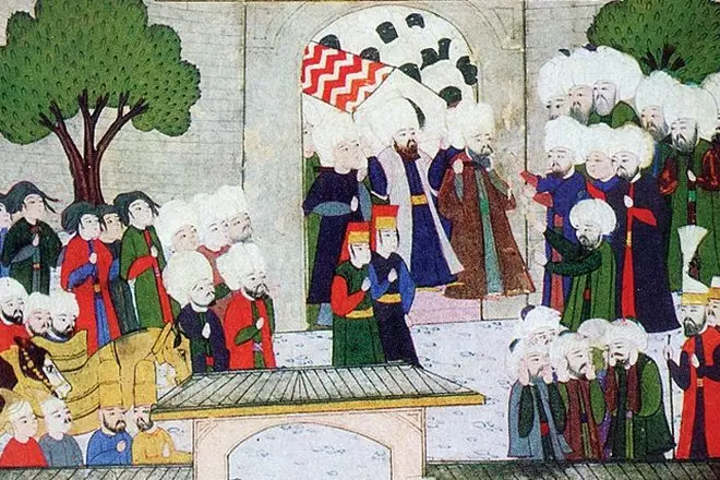 Begravning nurban-sultan
