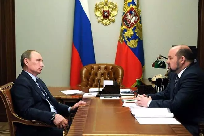 Vladimiras Putinas ir Igoris Orlovas