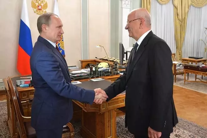 Vladimir Poetin en Yuri Berg