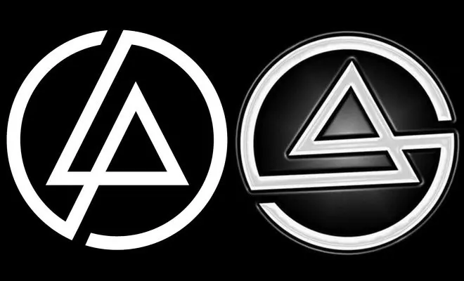 Linkin Park Group Emblems og Kurgan Bus Plant