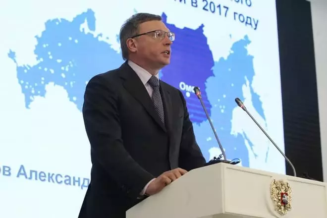 ผู้ว่าราชการของภูมิภาค Omsk Alexander Burkov