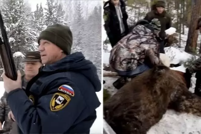 Sergey Levchenko auf der Jagd