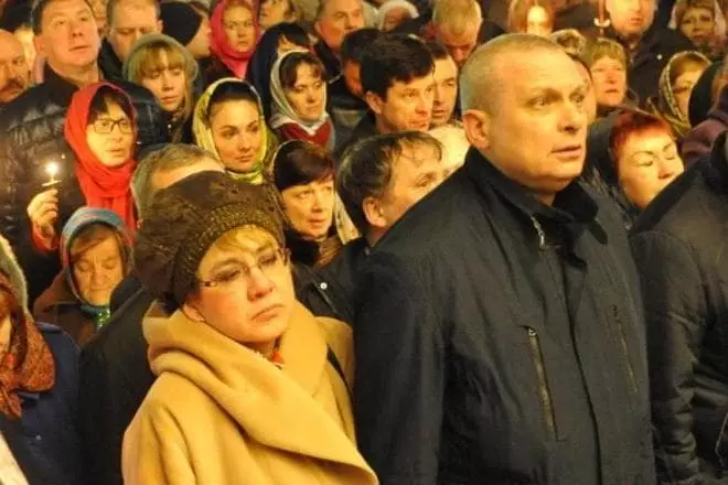 Наталья Жданова және оның күйеуі Сергей