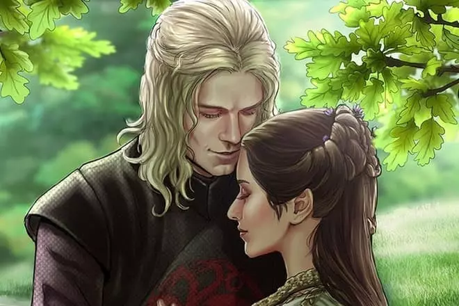 Reyidar Targaryen və Lianna Stark
