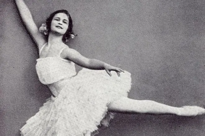 Ballerina Marina Semenova pada tahun 1925