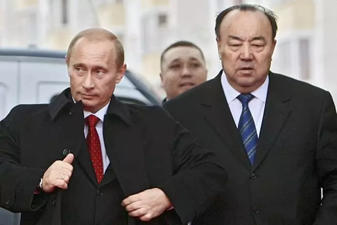 Vladimir Putin e Murtaz Rakhimov