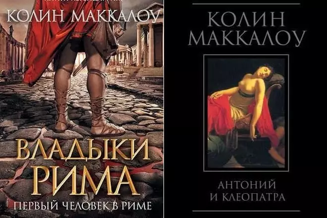 Kitaplar McCalow "Roma'daki ilk kişi" ve "Anthony ve Kleopatra"