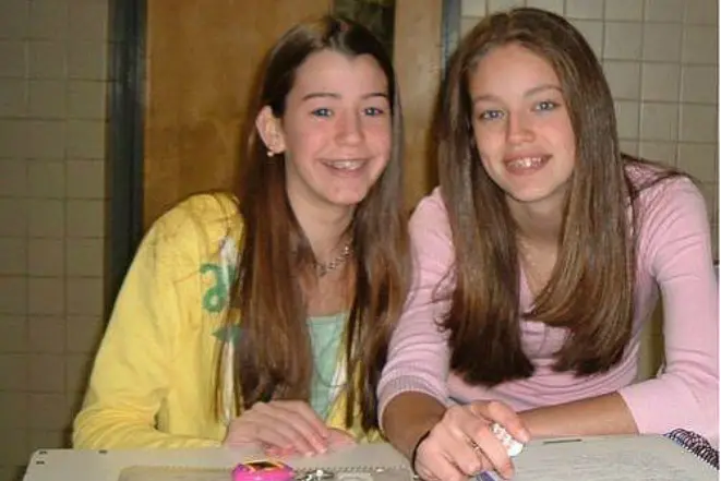 Emily Didonato in his youth (right)